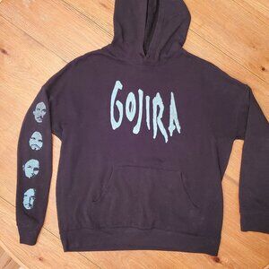 Gojira French Metal Band Hoodie Size Large